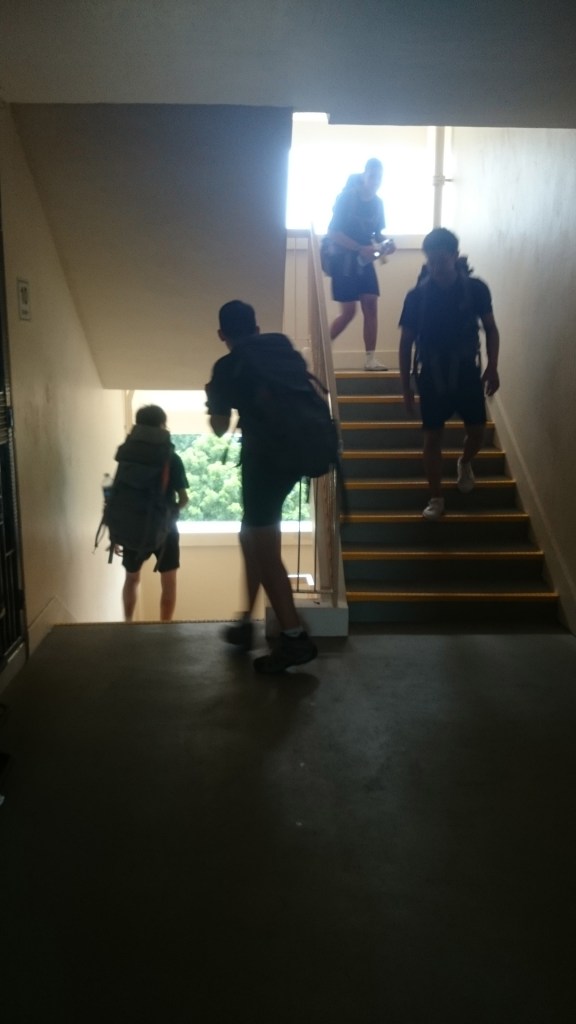 Stairs - a necessary evil.